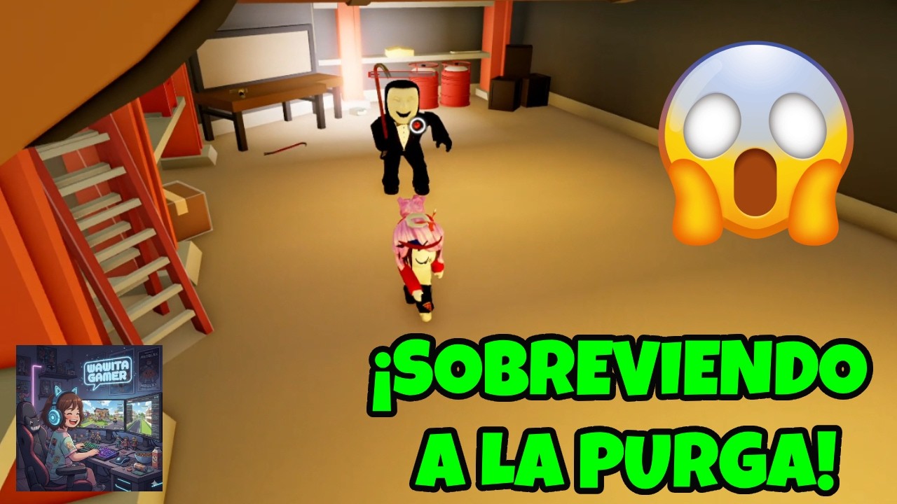 ¡PODRE SOBREVIVIR A LA PURGA! ¡UNA BATALLA INFERNAL! ☠️#roblox