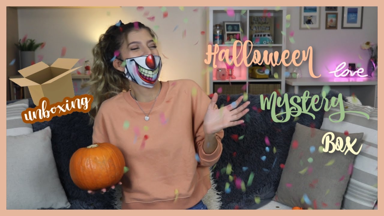 &Eta; &alpha;&delta;&epsilon;&rho;&phi;ή &mu;&omicron;&upsilon; έ&phi;&tau;&iota;&alpha;&xi;&epsilon; Halloween MYSTERY BOX | katerinaop22