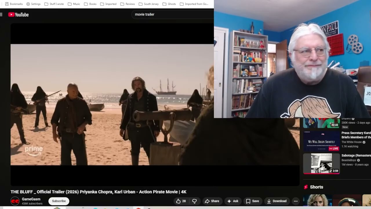 A Screenwriter's Rant: The Bluff Trailer Reaction