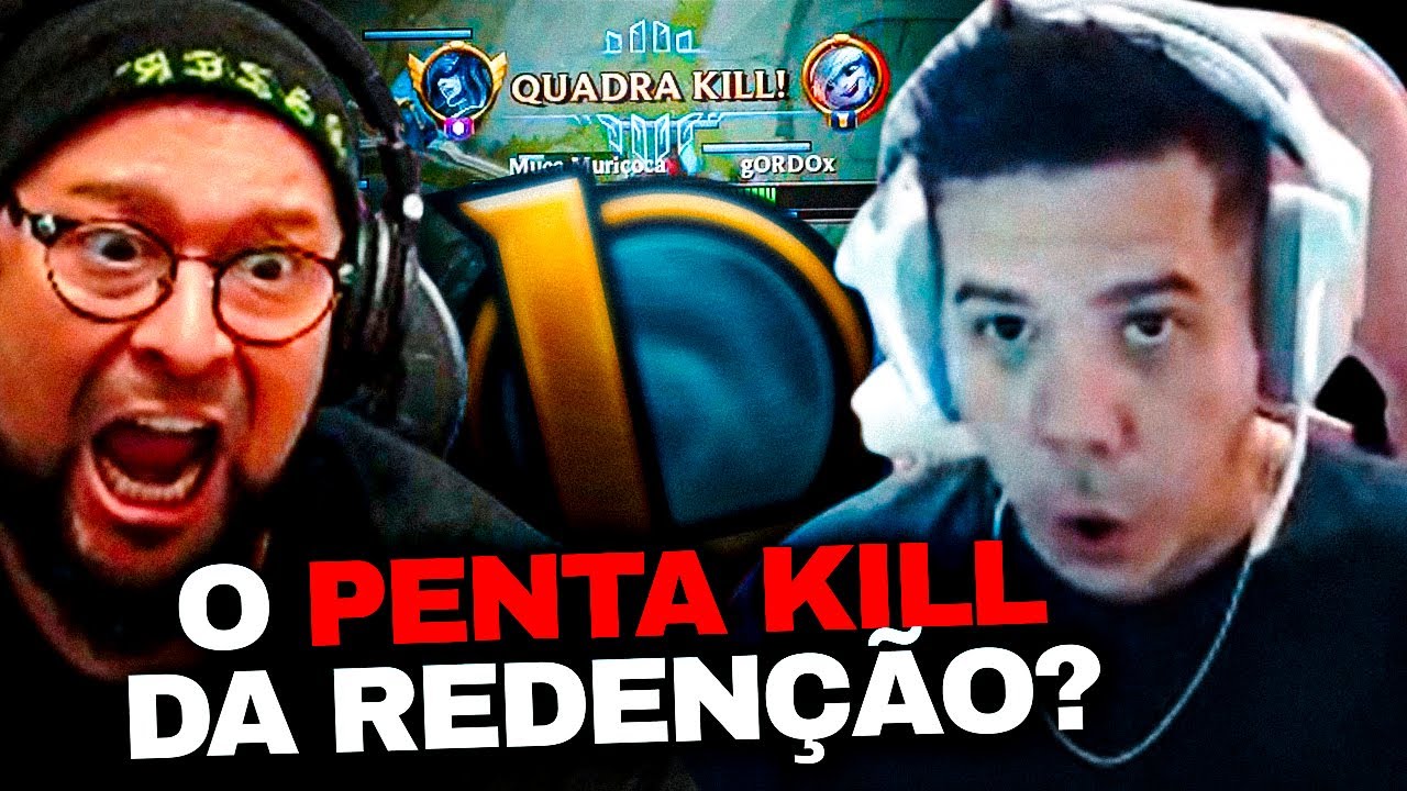 GORDOX DEU PENTA KILL NA SAIDEIRA COM MUCA MURIÇOCA? | League of Legends