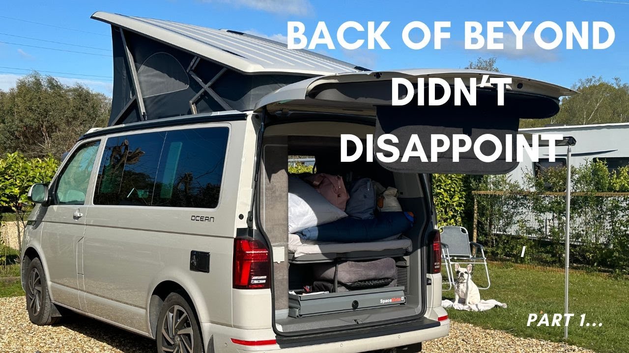 VW California Ocean Campervan fun at Back of Beyond Touring Camping site and adults only.