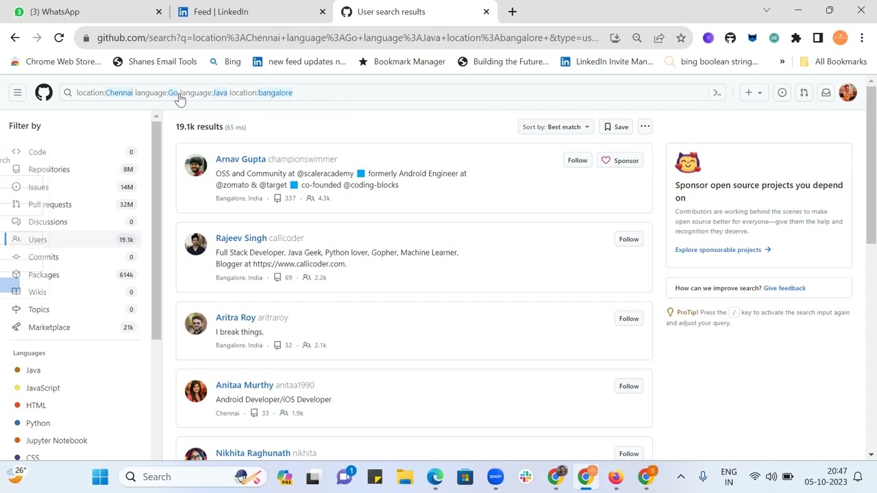 GitHub advance operators, DataMiner on GitHub and Contact Sync