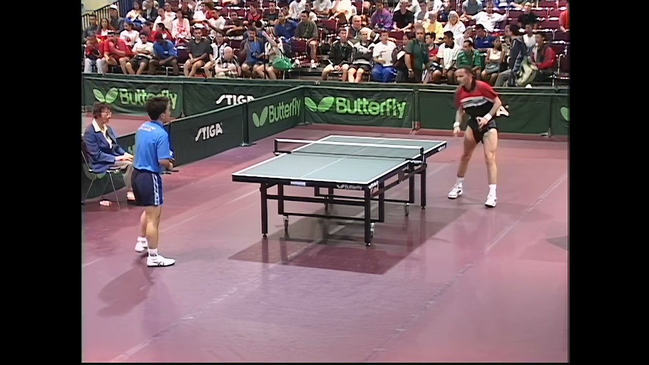 Toshio Tasaki v. Jean-Michel Saive at the 2001 US Open