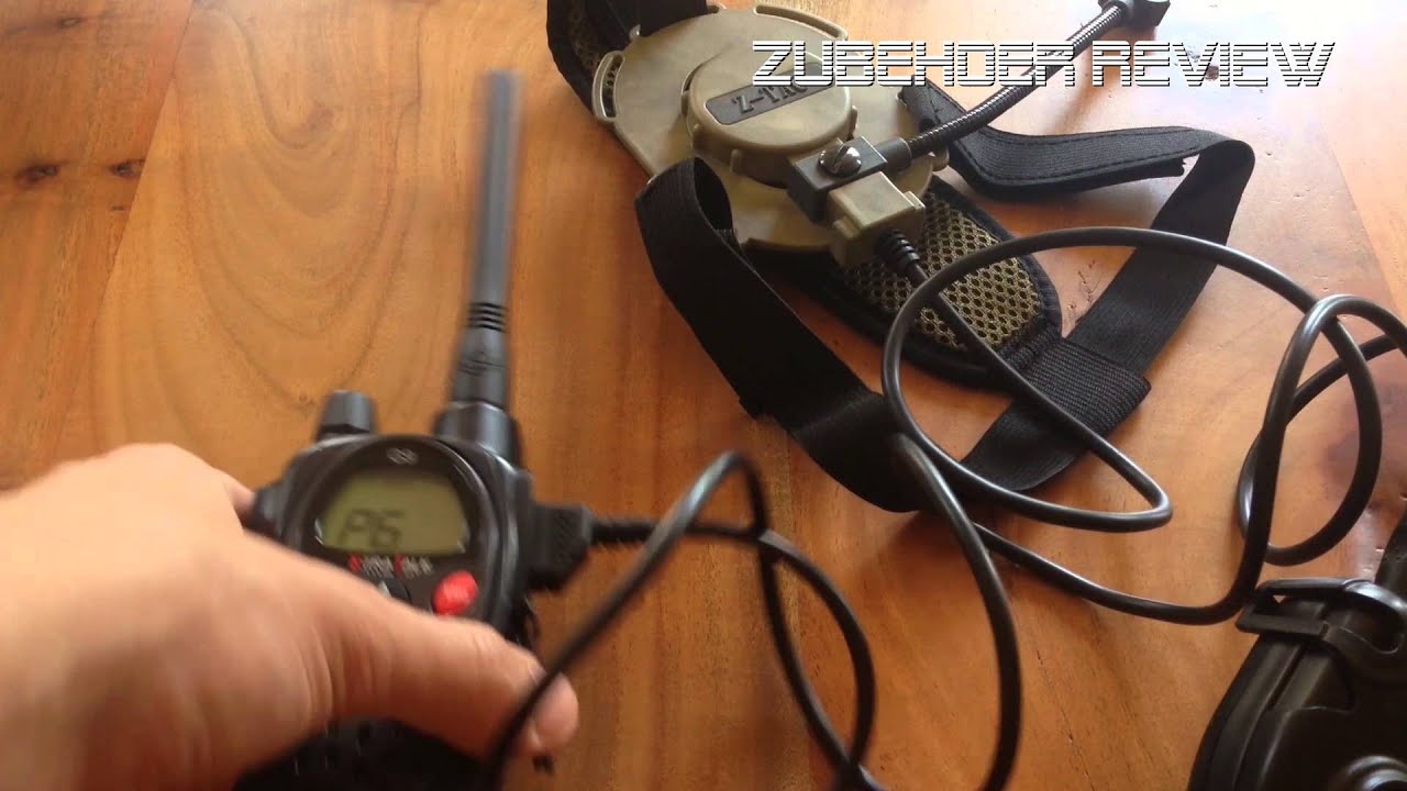 Z-Tac Headset & PTT Einheit HD