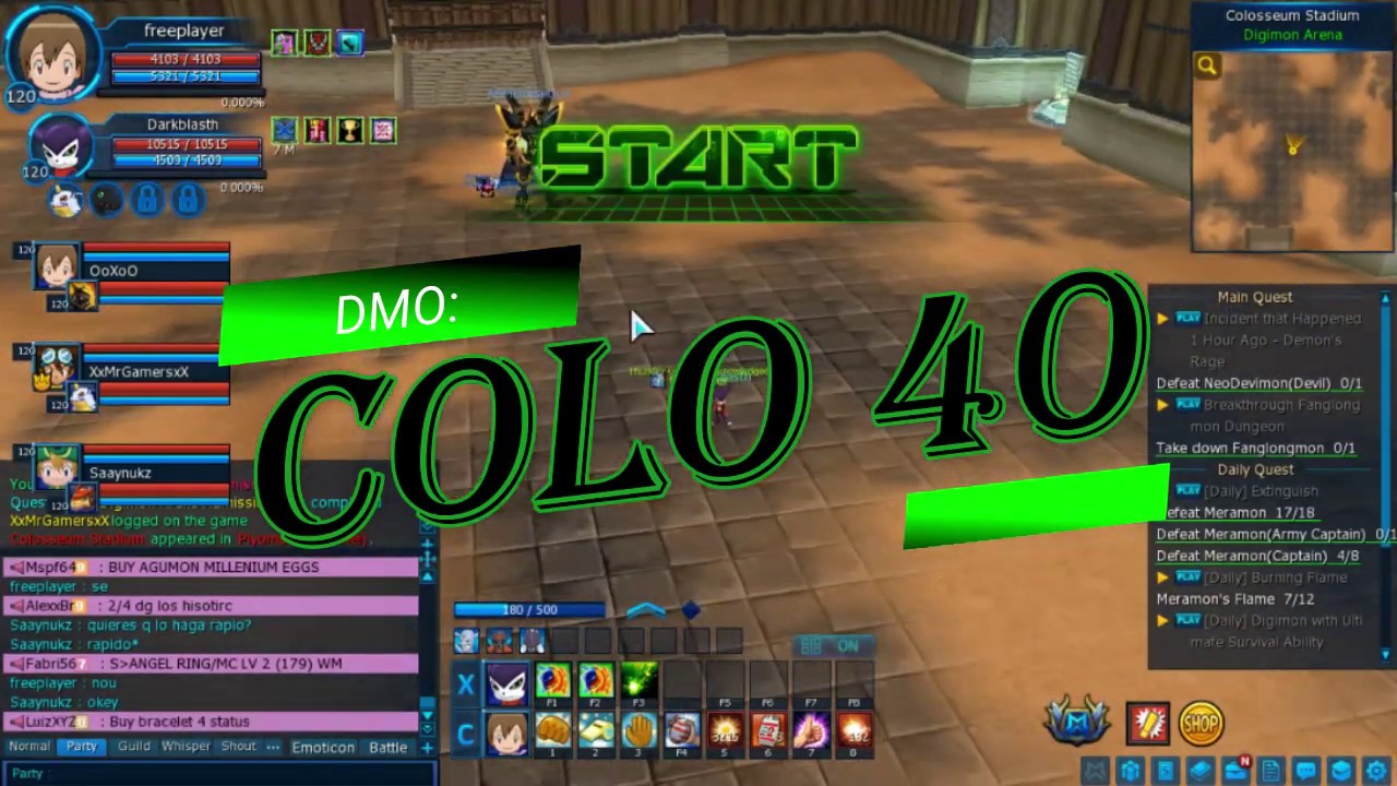 DMO: un noob haciendo colo 40
