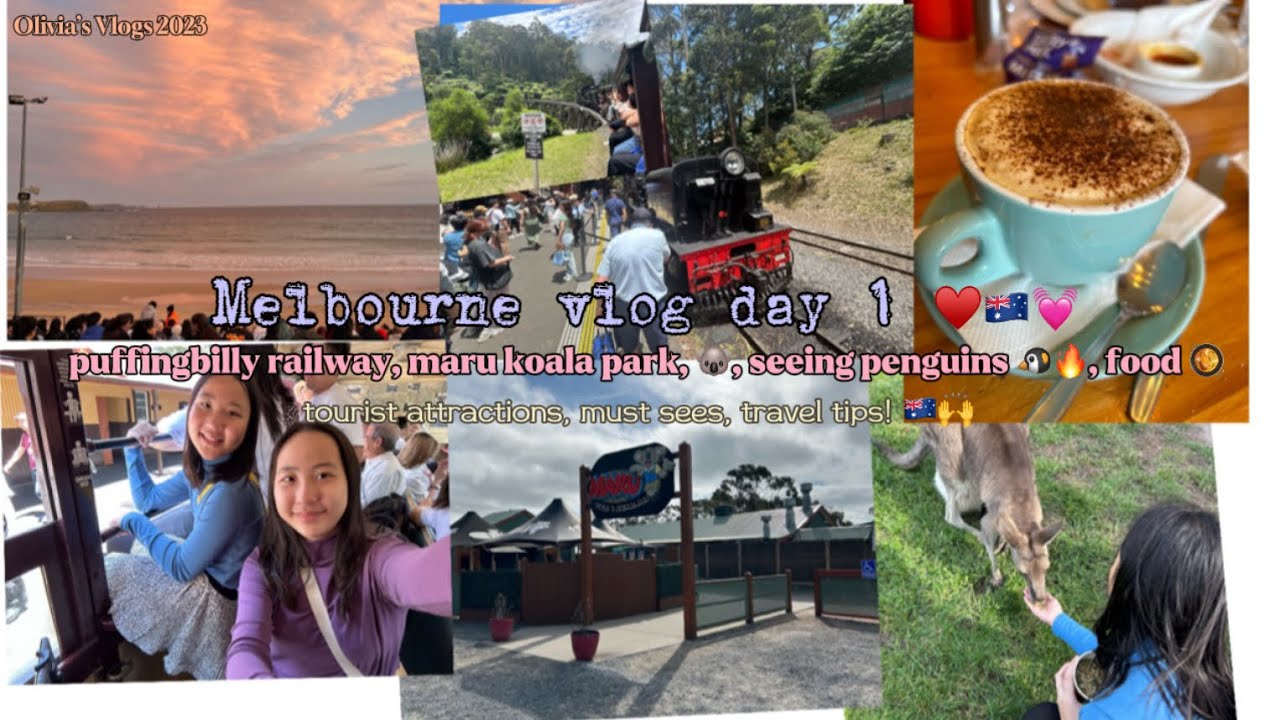 puffingbilly railway | maru koala animal park, seeing penguins, Melbourne vlog day 1💓🔥 WATCH NOW!