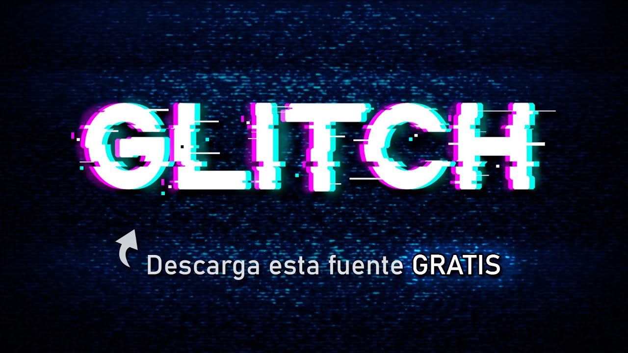 Efecto de texto GLITCH en Photoshop cs6 cc como hacer letras glitch