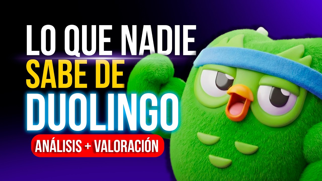 🟢DUOLINGO CAE en BOLSA un -70% en BOLSA, pero hace un x5 en VENTAS desde el 2021🤫|  👉¿OPORTUNIDAD? 🦉