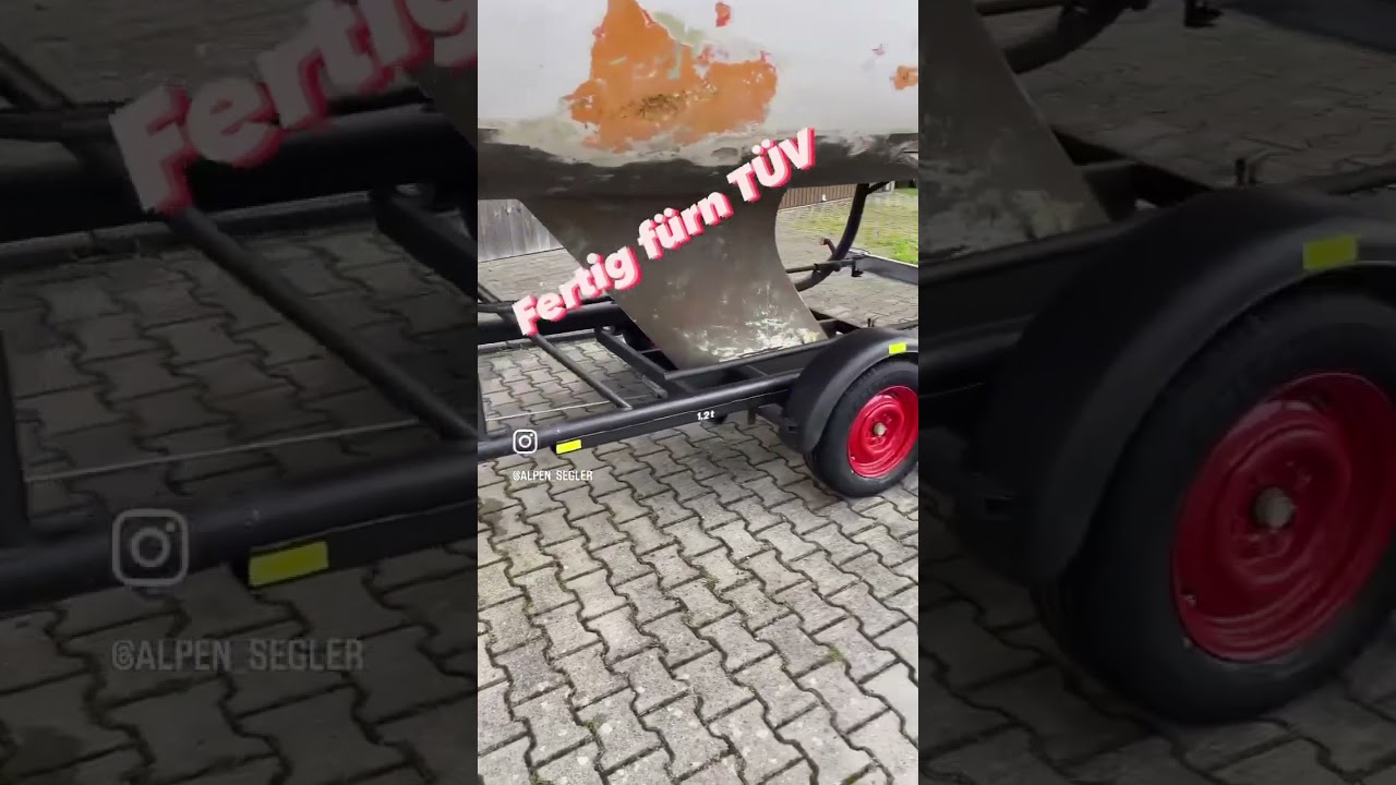 H&auml;nger T&Uuml;V #boatlifestyle #sail #sailing #segeln #boatrefit #boatrepairs #diy #viral #dyas #shorts