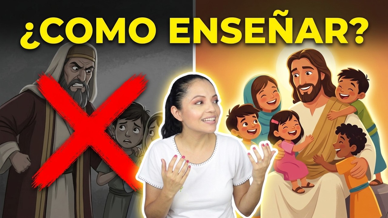 CÓMO ENSEÑARLE A LOS NIÑOS SOBRE JESÚS | MINISTERIO INFANTIL