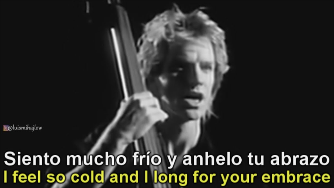 The Police - Every Breath You Take  [Lyrics English - Subtitulado Espa&ntilde;ol]