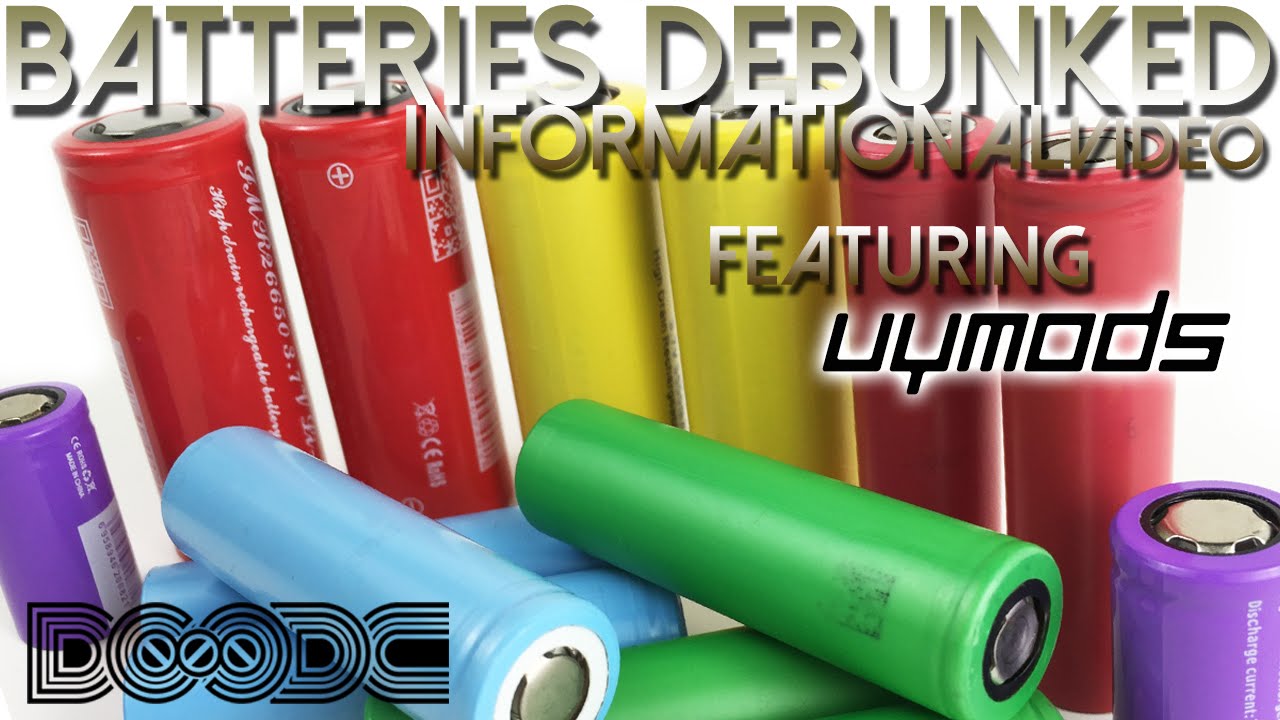 Know Your Vape: Batteries Debunked Featuring @uymods