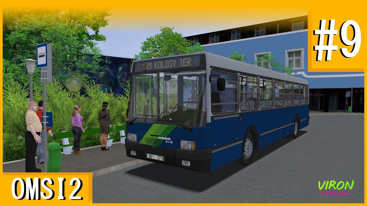 BPI-375 | Ikarus 415.04 \ BKV@165 Kolosy tér - Remetehegyi út | OMSI 2
