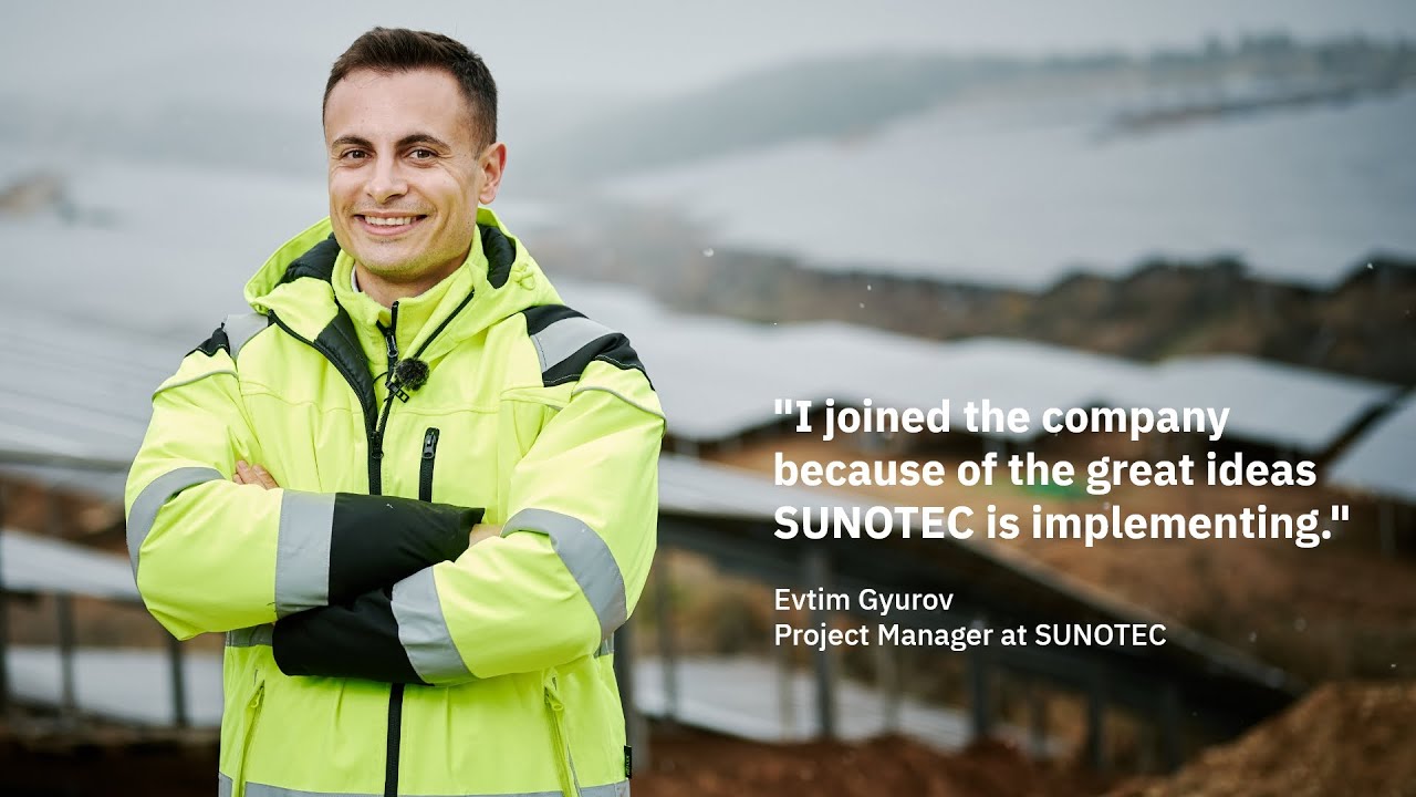 Meet the #SUNOTEC team: Evtim Gyurov