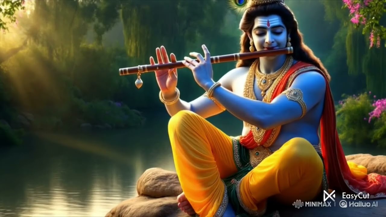 🎧 Use Headphones Divine Krishna Flute Meditation 432Hz|Deep Sleep,Healing,Calm Mind &Spiritual Peace