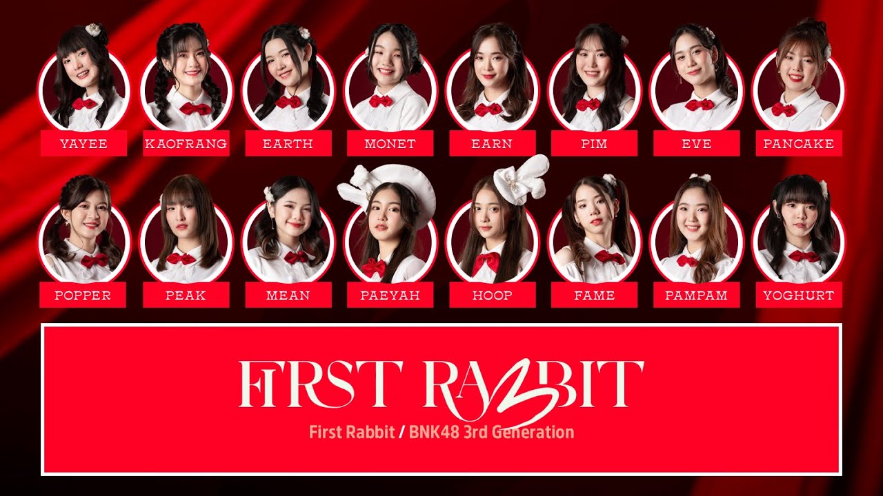 BNK48 – First Rabbit [Color Coded Lyrics TH/RM/EN]