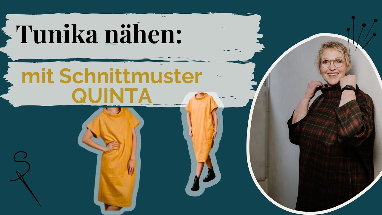 Kleid/Tunika nähen mit Schnittmuster QUINTA