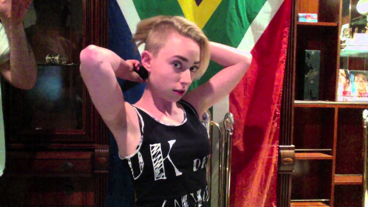 I SHAVED MY HEAD
