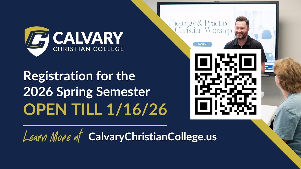 Calvary Church // In The Beginning 🌎 9:00am Service 01/11/2026