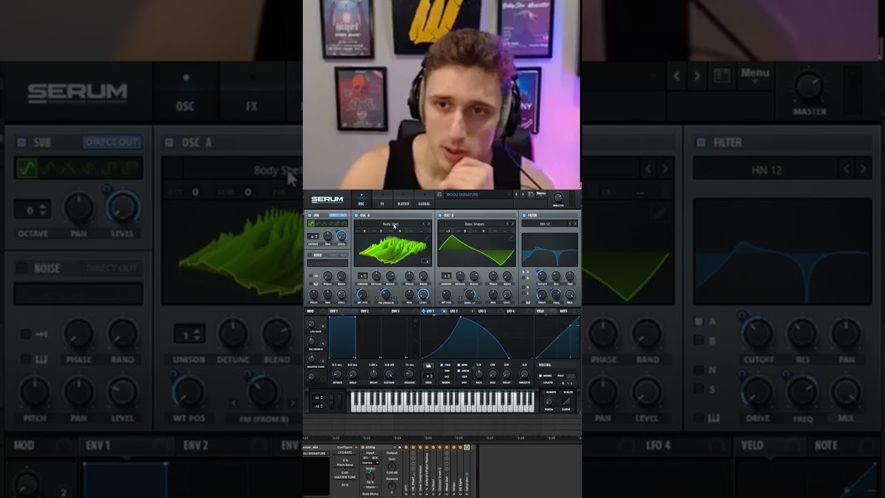ICONIC WOOLI SERUM BASS PT 1/4 #dubstep #Serum #tutorial