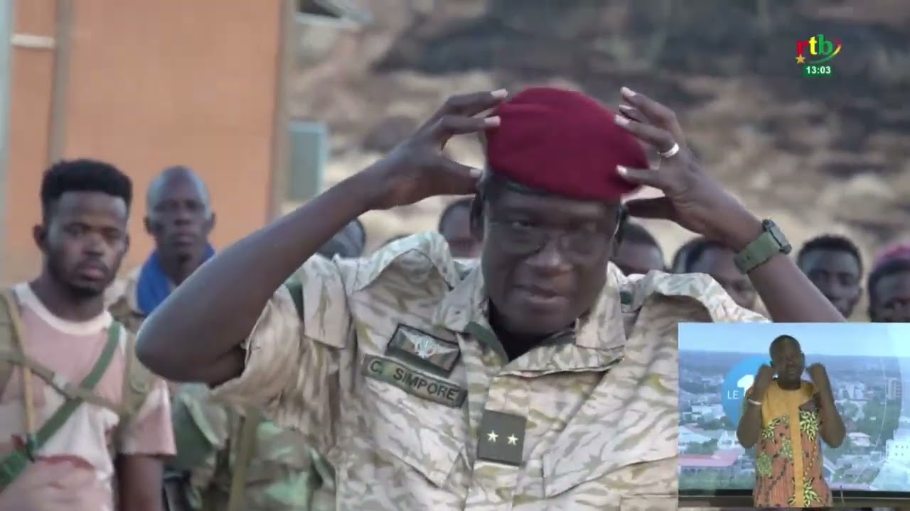 Le Chef d'Etat-Major Général des Armées rencontre les troupes à Djibo