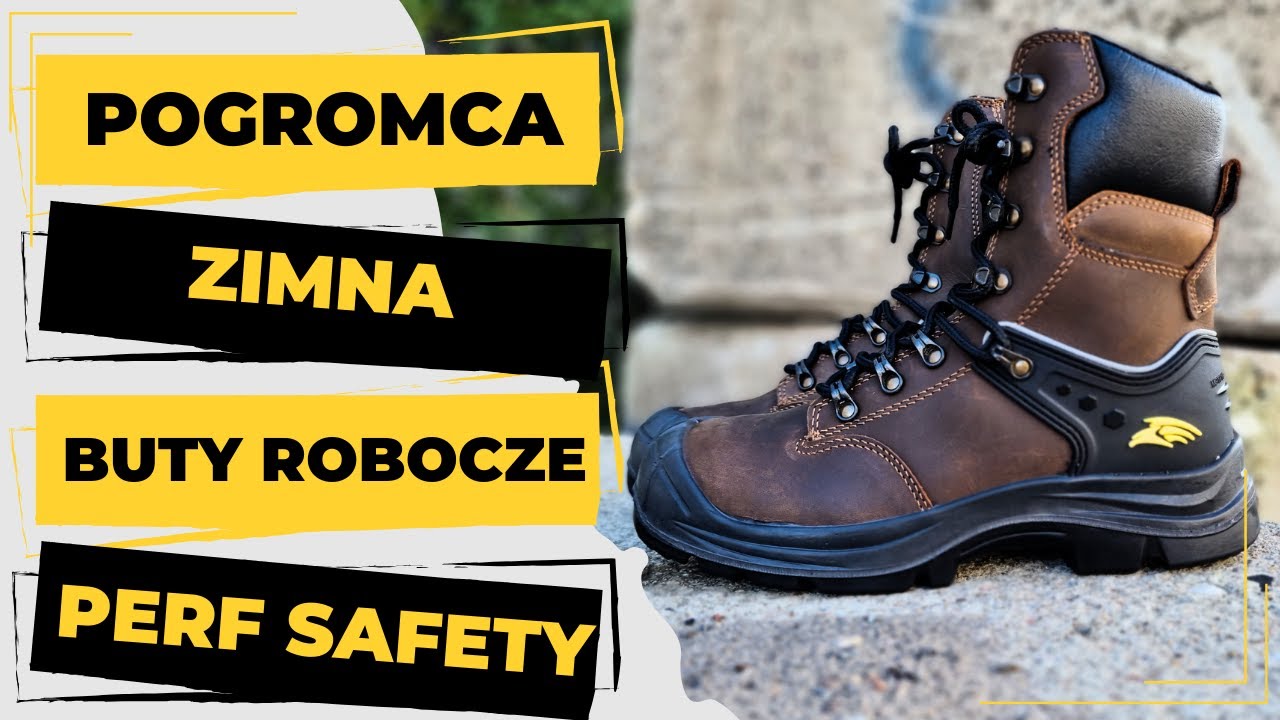 ❄️| ZIMOWE BUTY ROBOCZE | PERF SAFETY | -30&deg;C | THINSULATE ULTRA | ❄️