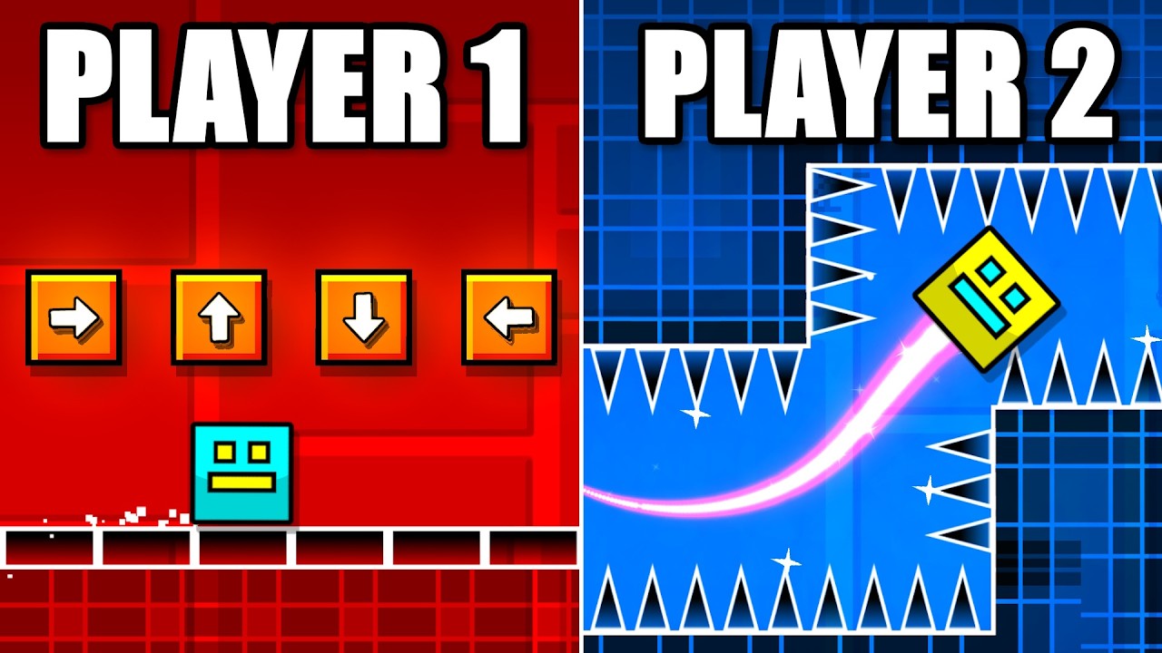 I Made A 2-Player Escape Room In Geometry Dash
