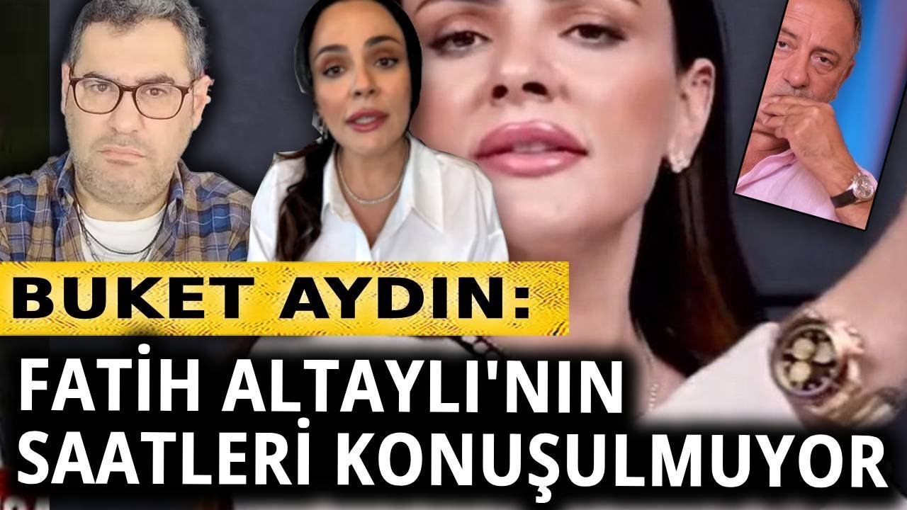 Buket Aydın Rolex saatini kabul etti