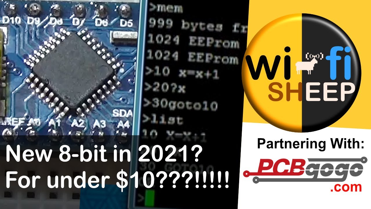 New 2021 8-bit Computing For Under $10????