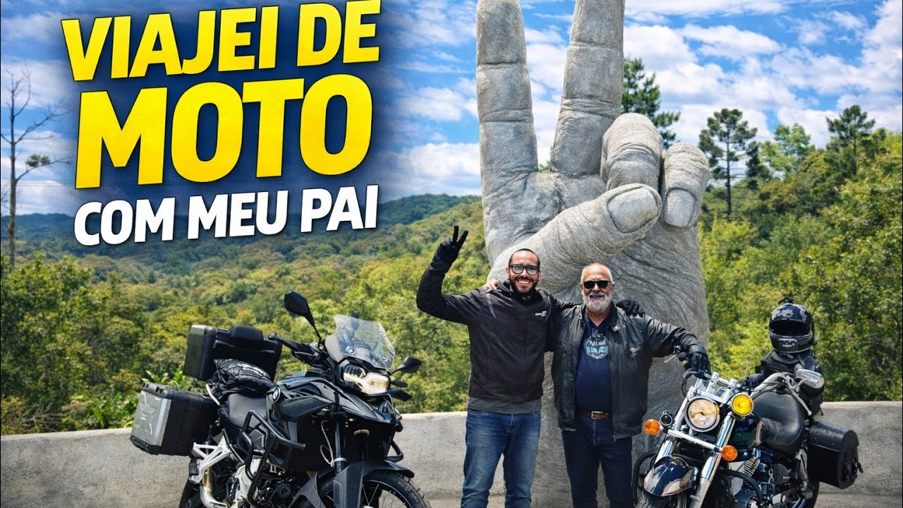 374 | Viagem de Moto Pelas Serras do Sul do Brasil (Pai e Filho)