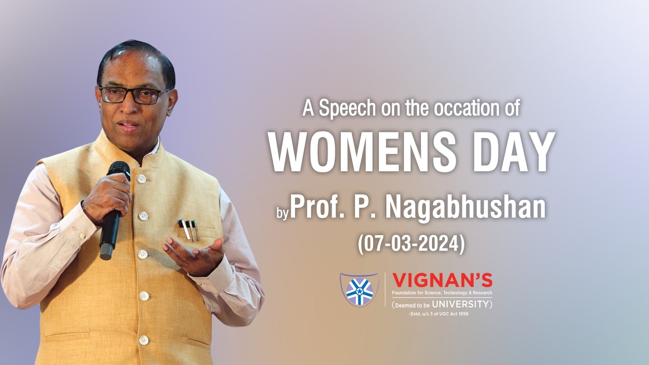 Vice Chancellor’s Inspirational Address on Women’s Day Celebrations | 7 March 2024