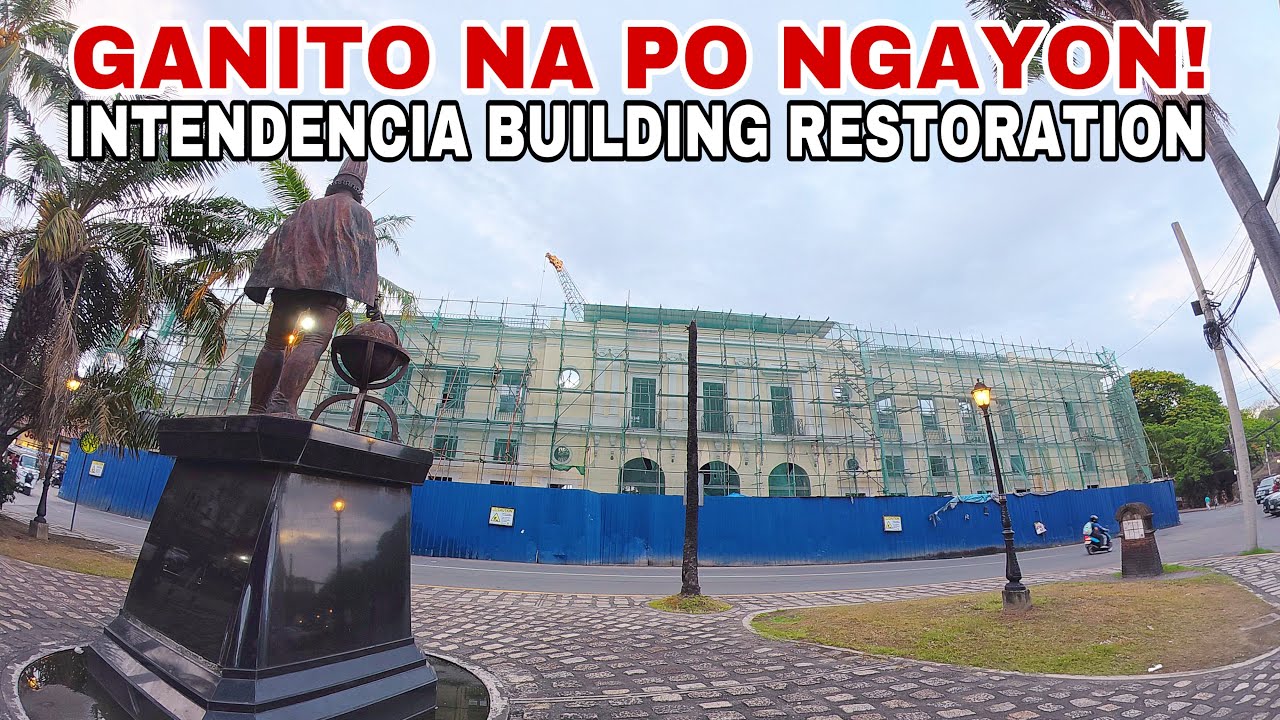 INTENDENCIA BUILDING RESTORATION UPDATE! INTRAMUROS MANILA MEGA REHABILITATION! MANILA TOURISM!