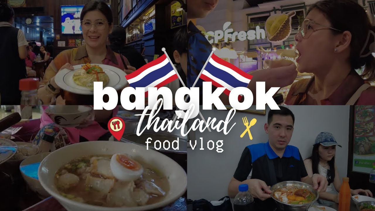 FOODTRIP in Bangkok Thailand! (authentic, michelin, cheap restaurants) | Roxanne Guinoo-Yap