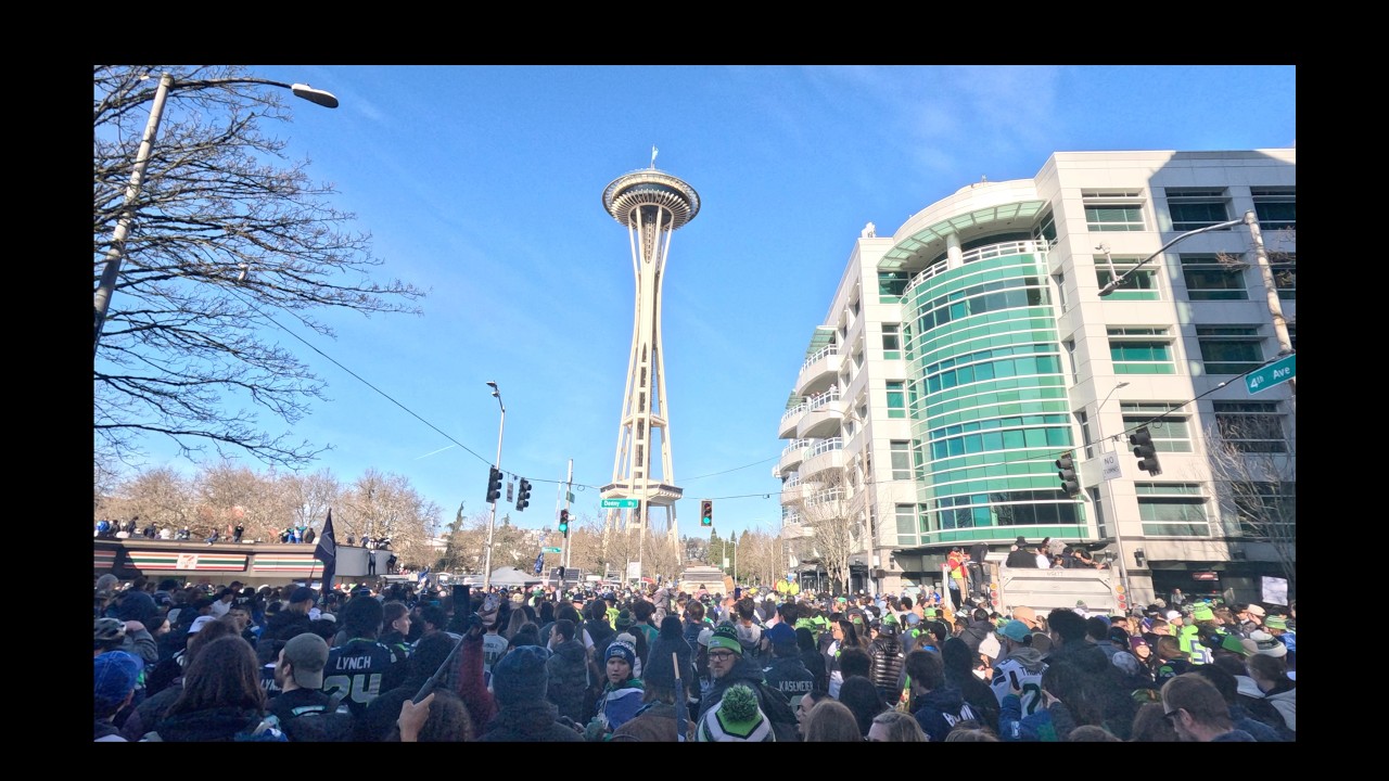 Seahawks Superbowl LX Parade in Seattle 02/11/26