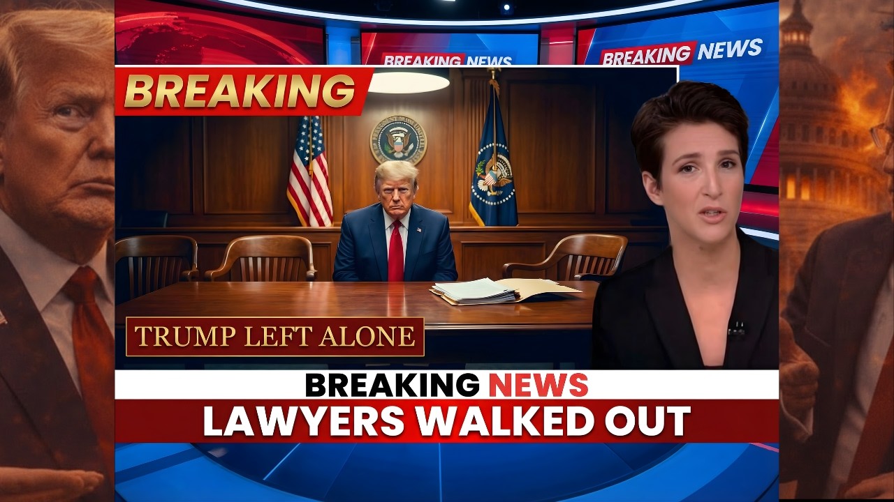 BREAKING: Trump Lawyers WALK OUT Mid-Trial Judge Orders Marshals To Block All Exits, Threaten Arrest
