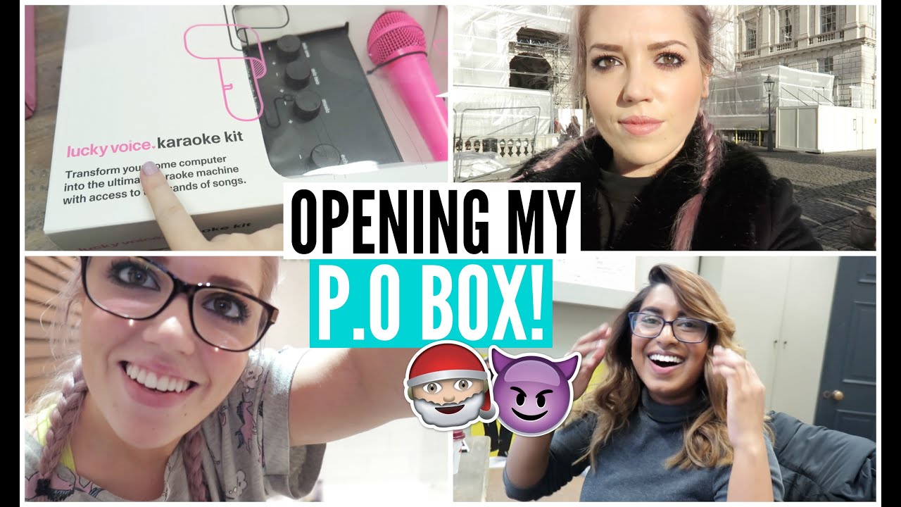 Opening My P.O Box & A Christmassy Day! VLOGMAS #5
