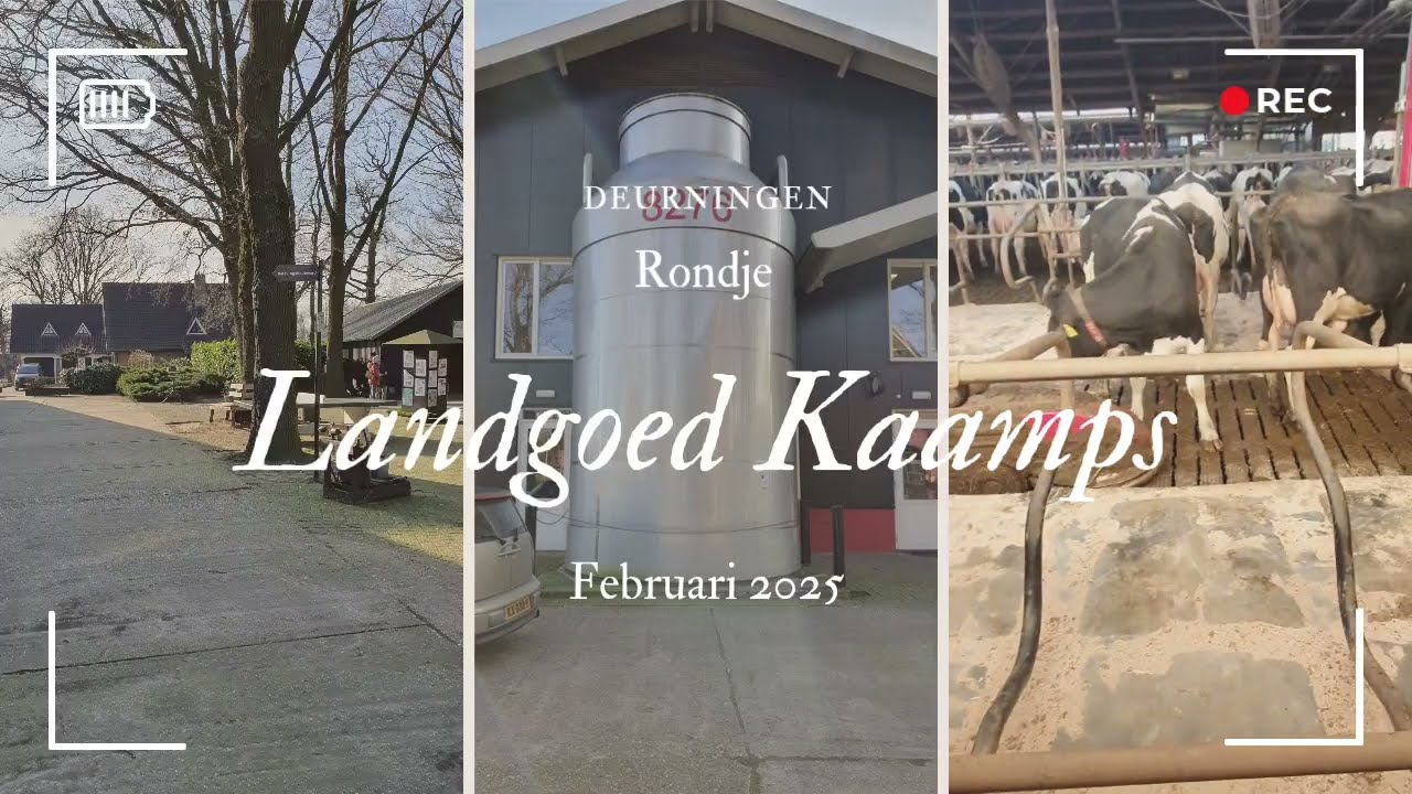 Rondje / vlogje op Landgoed Kaamps in Twente.