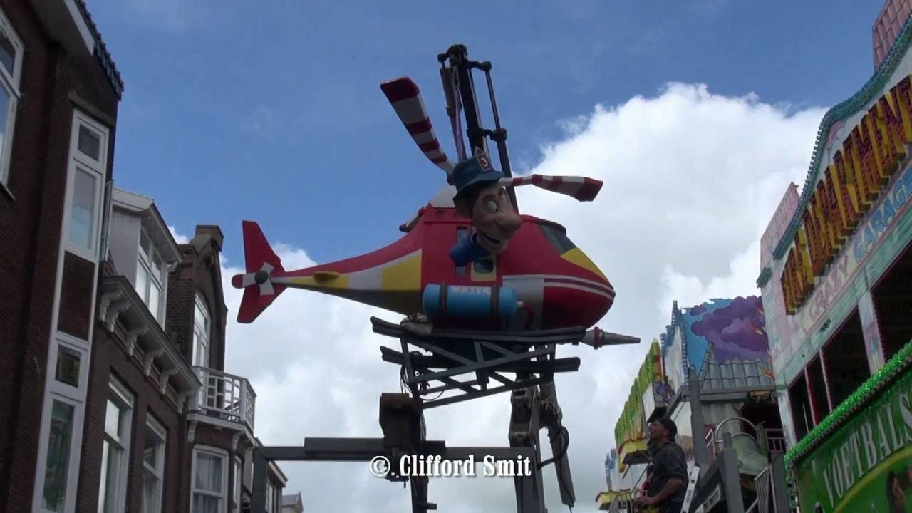 Kermis Hoorn 2016 Transport en opbouw Deel 14