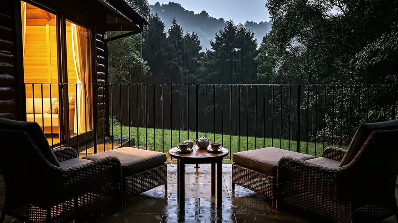 Rain Sounds for Deep Sleep 🌧️ Calm Night Rain | 3 Hours