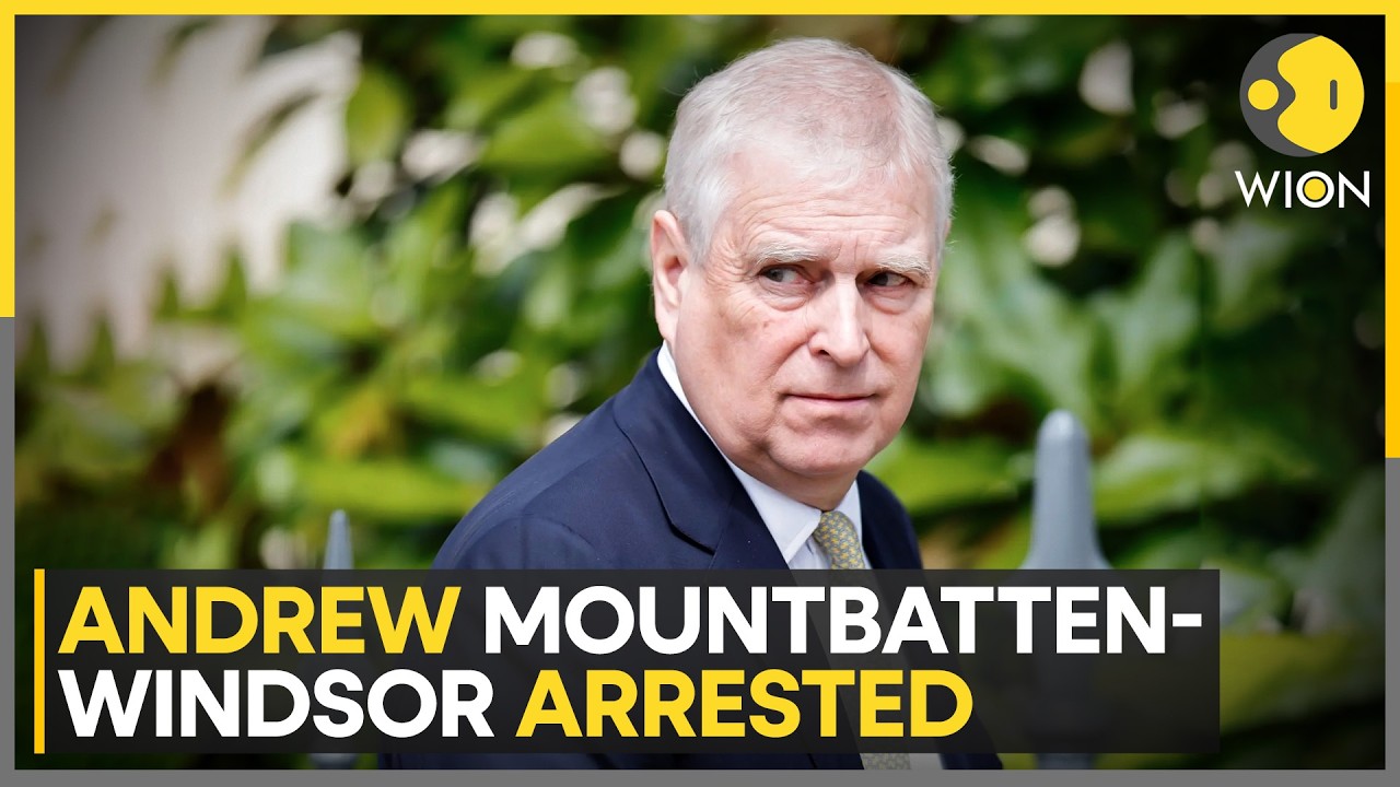 Ex-Prince Andrew Mountbatten-Windsor Arrested by UK Police | WION