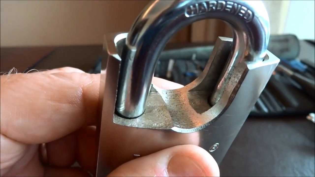 (420) COUNTERFEIT Yale Dimple Padlock Picked Open