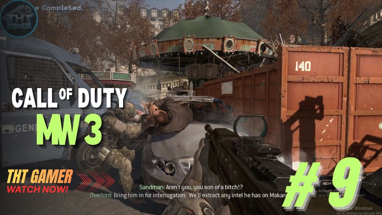 Call of Duty: Modern Warfare 3 - Mission 9 Walkthrough Full Gameplay (No Commentary)