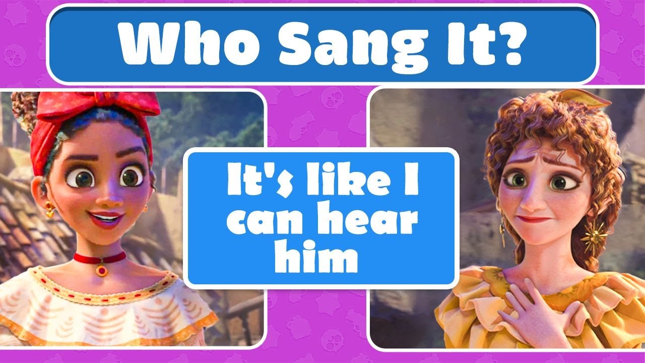 Who Sang The Lyrics? | ENCANTO QUIZ
