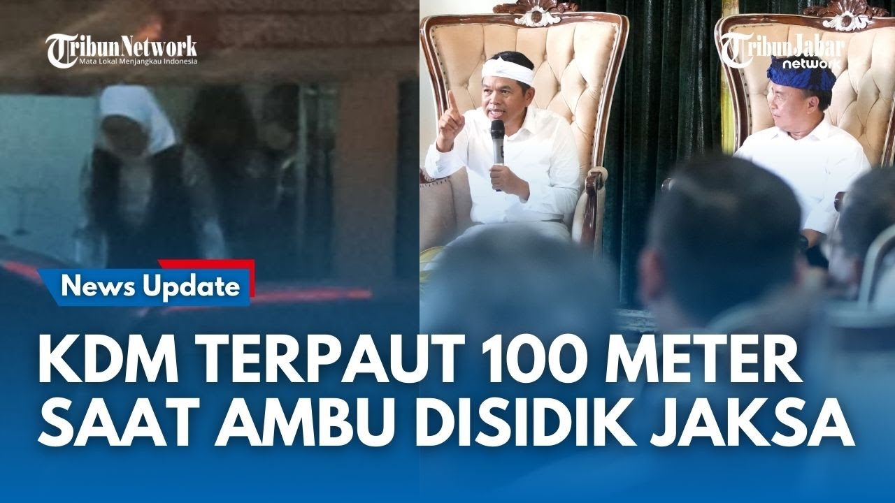 LELAKI TAK CERITA!? KANG DEDI 100 Meter dari Kejari Rapat Bareng Sekda Saat Ambu Anne Disidik Jaksa