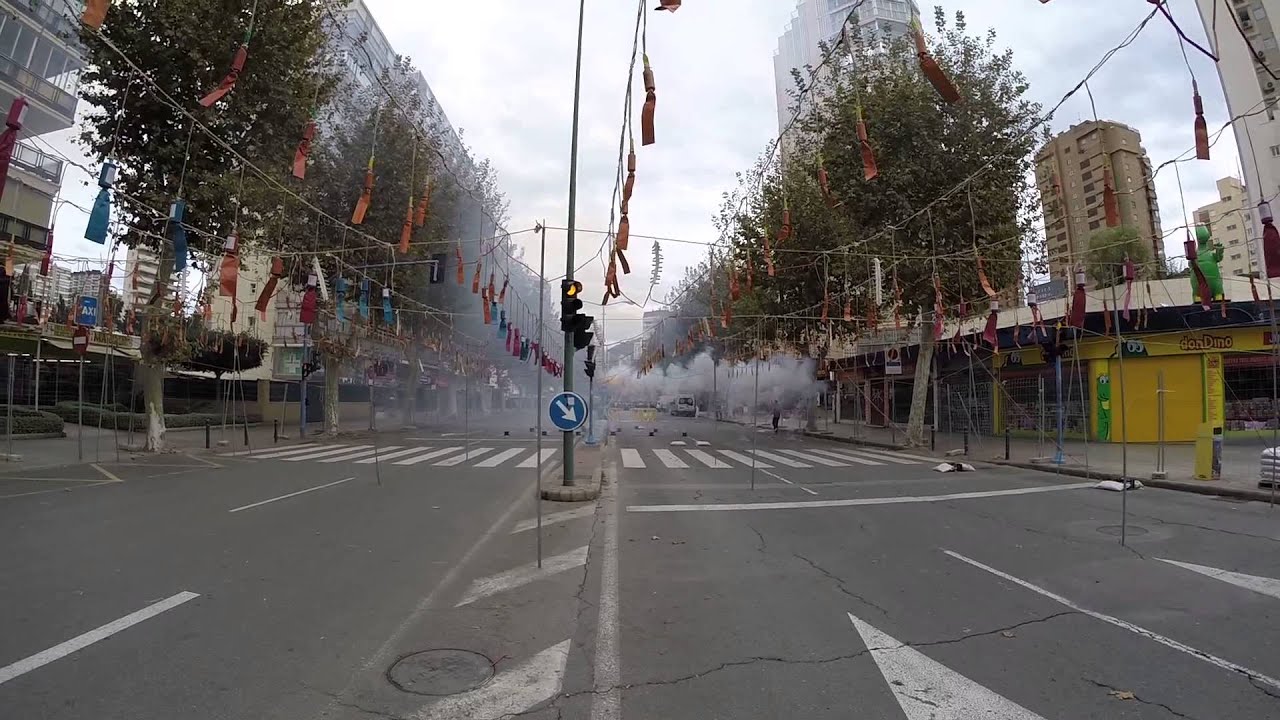 Mascleta Benidorm 9/11/14 Pirotecnia Lluch