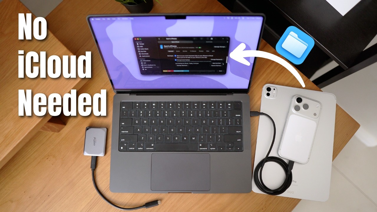 How to Back Up iPhone or iPad to Mac (Without iCloud)