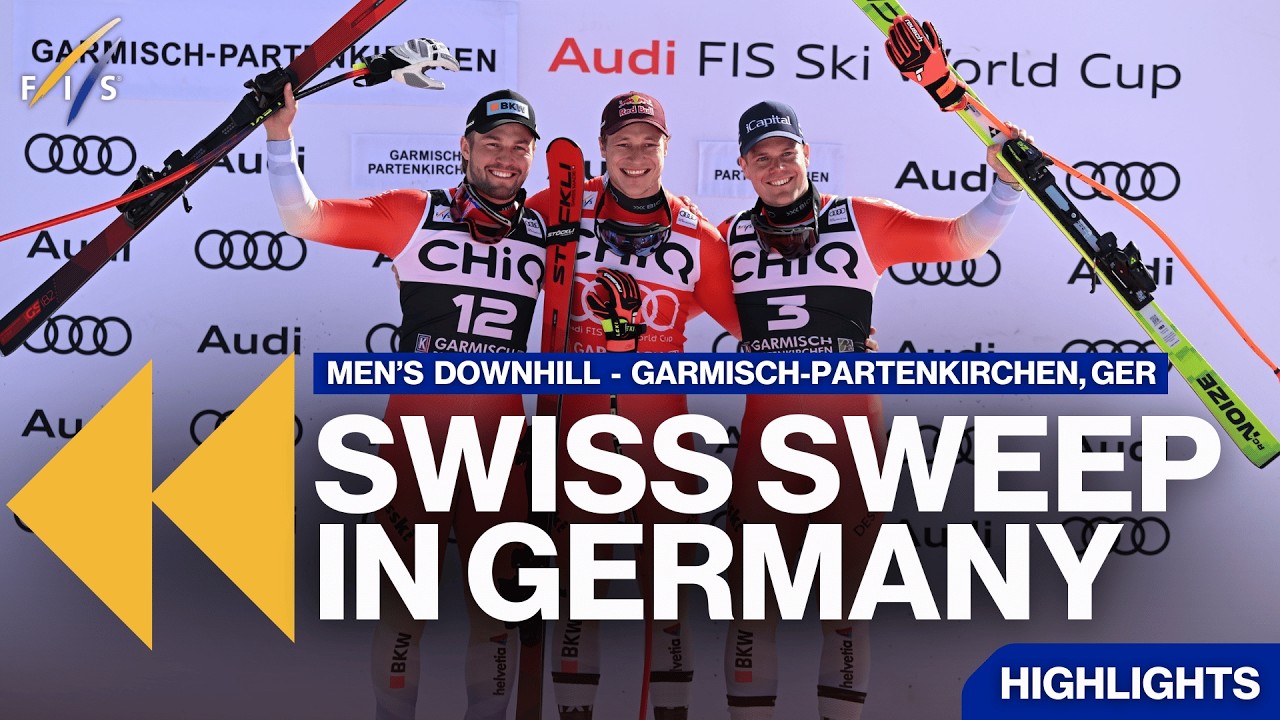Swiss Sweep in Garmisch-Partenkirchen | Highlights | FIS Alpine