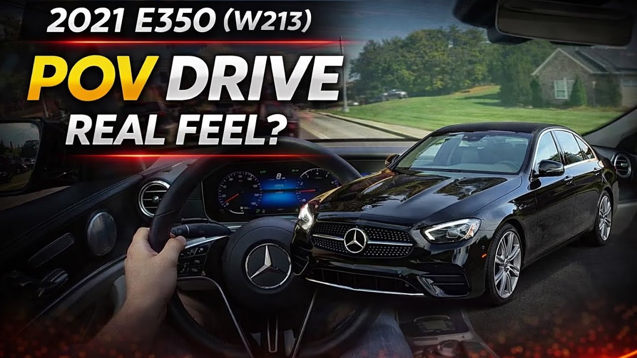 2021 Mercedes E350 (W213) POV Drive 2
