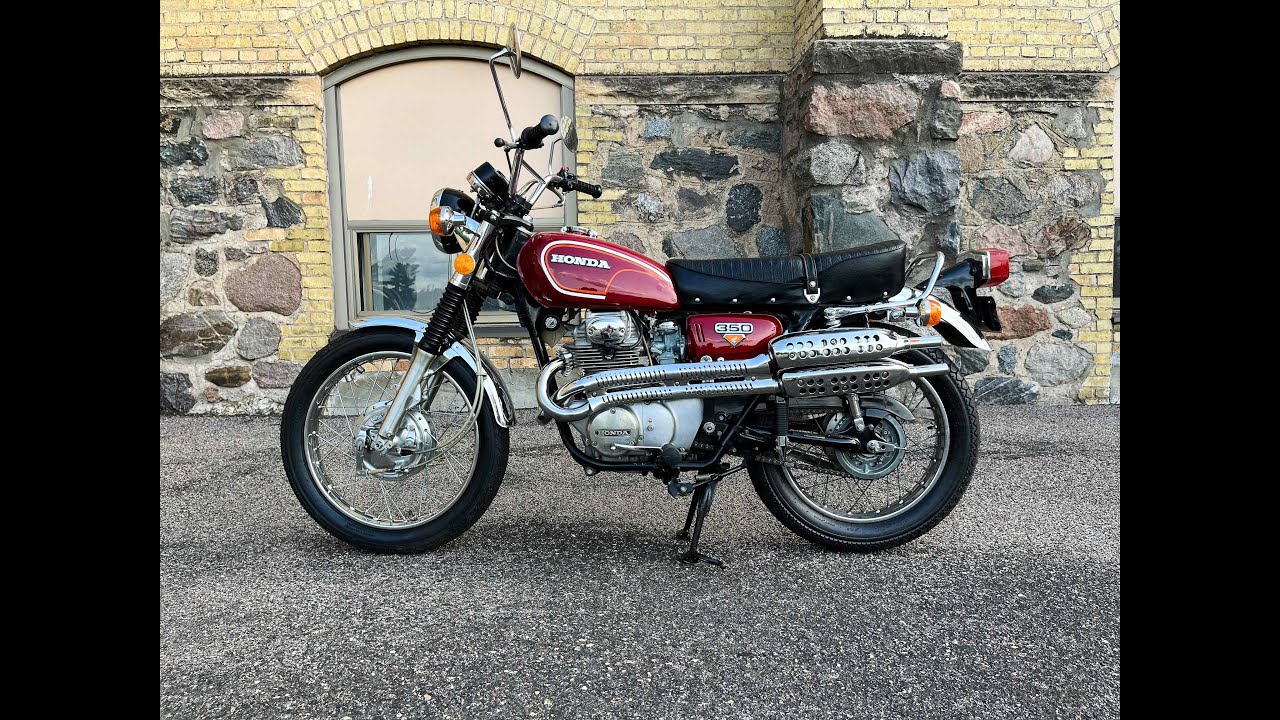 1973 Honda CL350 Scrambler