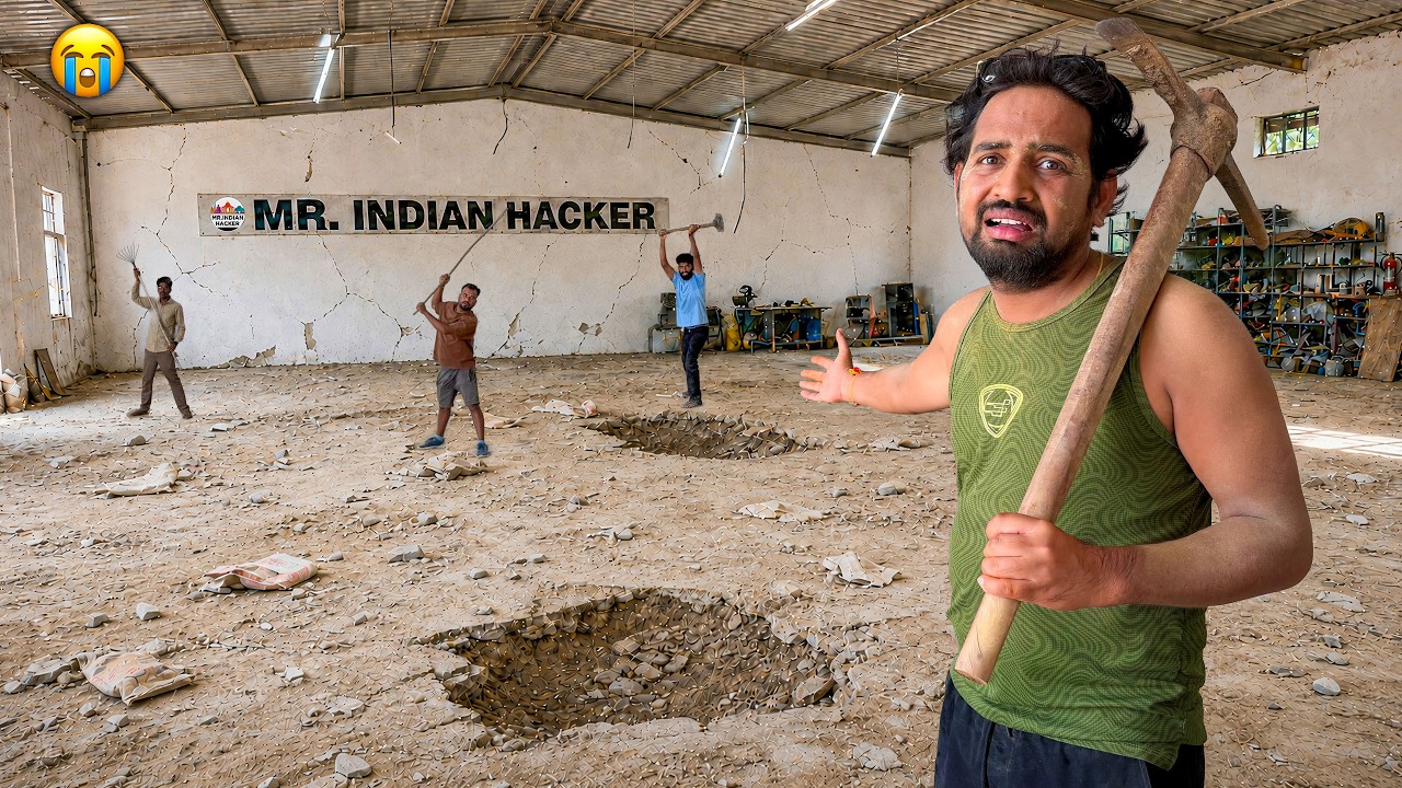 Biggest Hall Ko Todna Padega&hellip;😭 | Studio Renovation Part 4